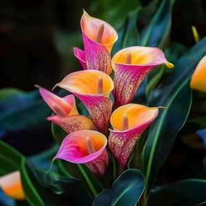 Калла Оникс купить по цене от 450р. в интернет-магазине «Посадика» с доставкой почтой в в Кодинске и по всей России – [изображение №1].